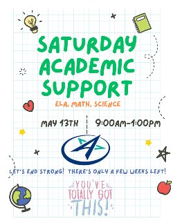 Saturday Academic Support